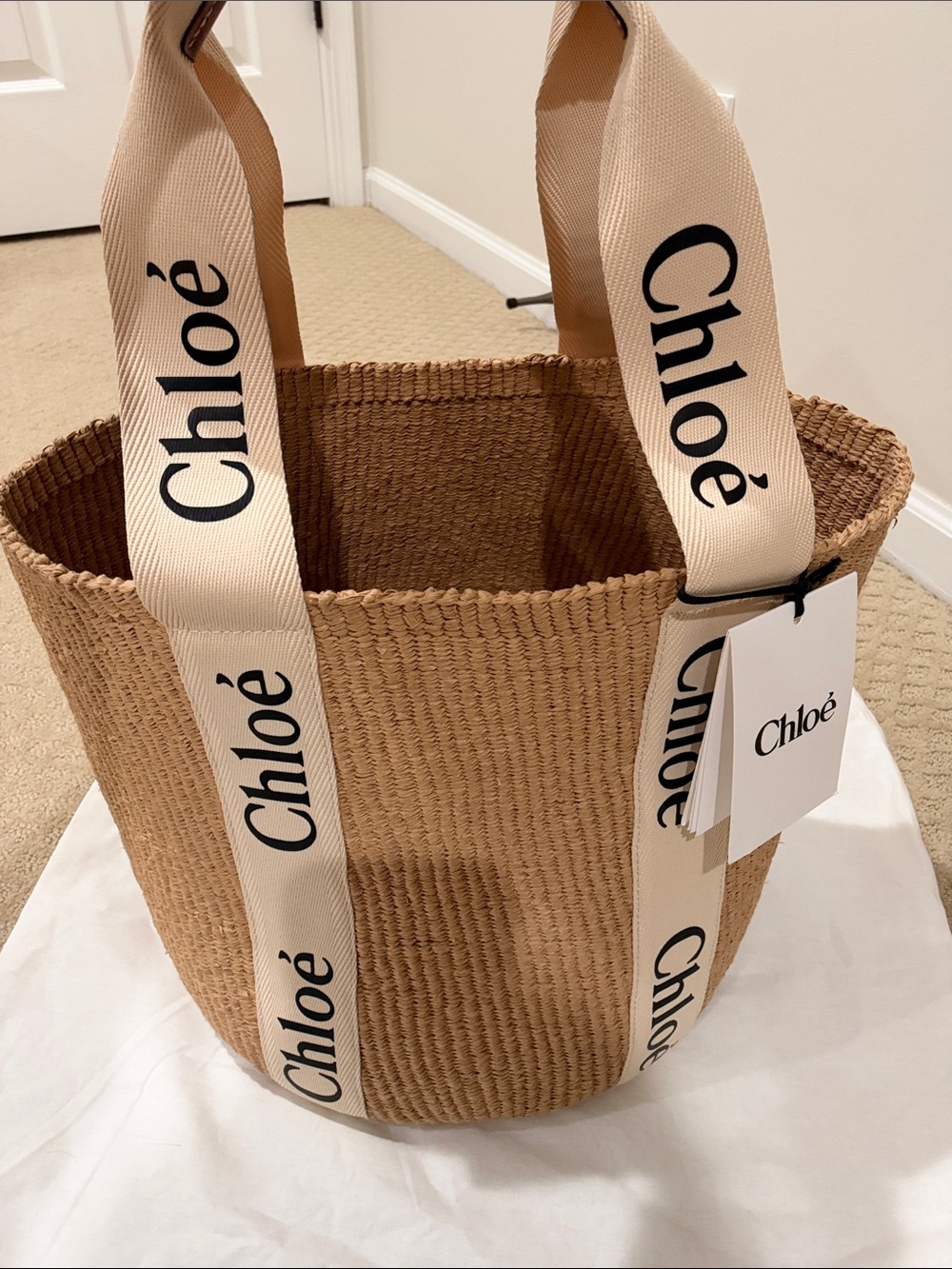 Authentic Chloé Woody Large Basket - Picture 5 of 14